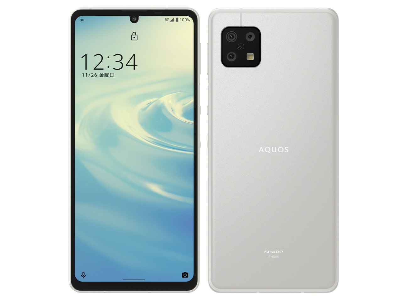 AQUOS sense6 シルバー SHG05