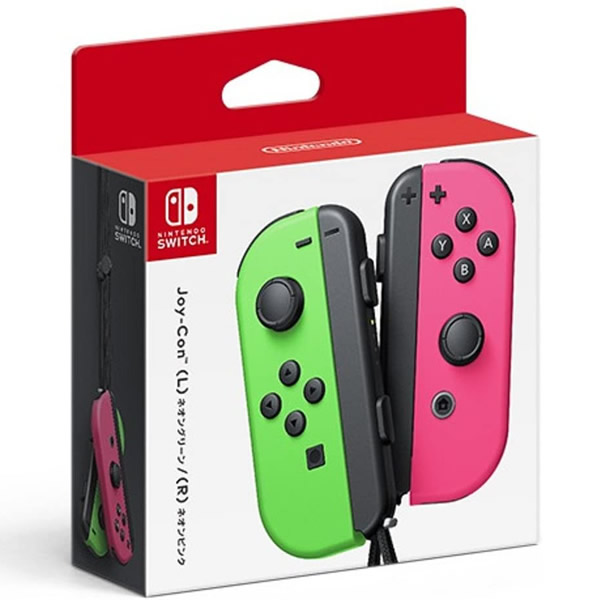Nintendo Switch Joy-Con(L)/(R) ネオングリーン/ネオンピンク