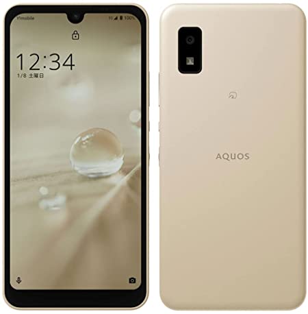 AQUOS wish A104SH  [アイボリー] ワイモバイル
