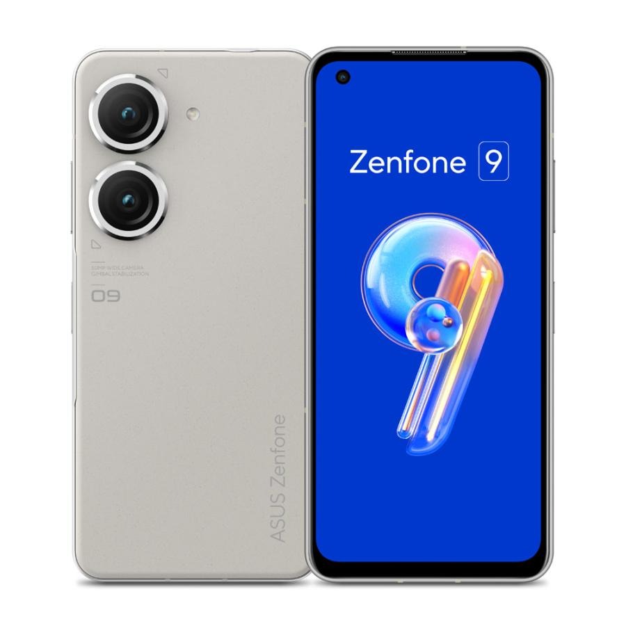 ASUS Zenfone 9 128GB SIMフリー [ムーンライトホワイト] ZF9-WH8S128
