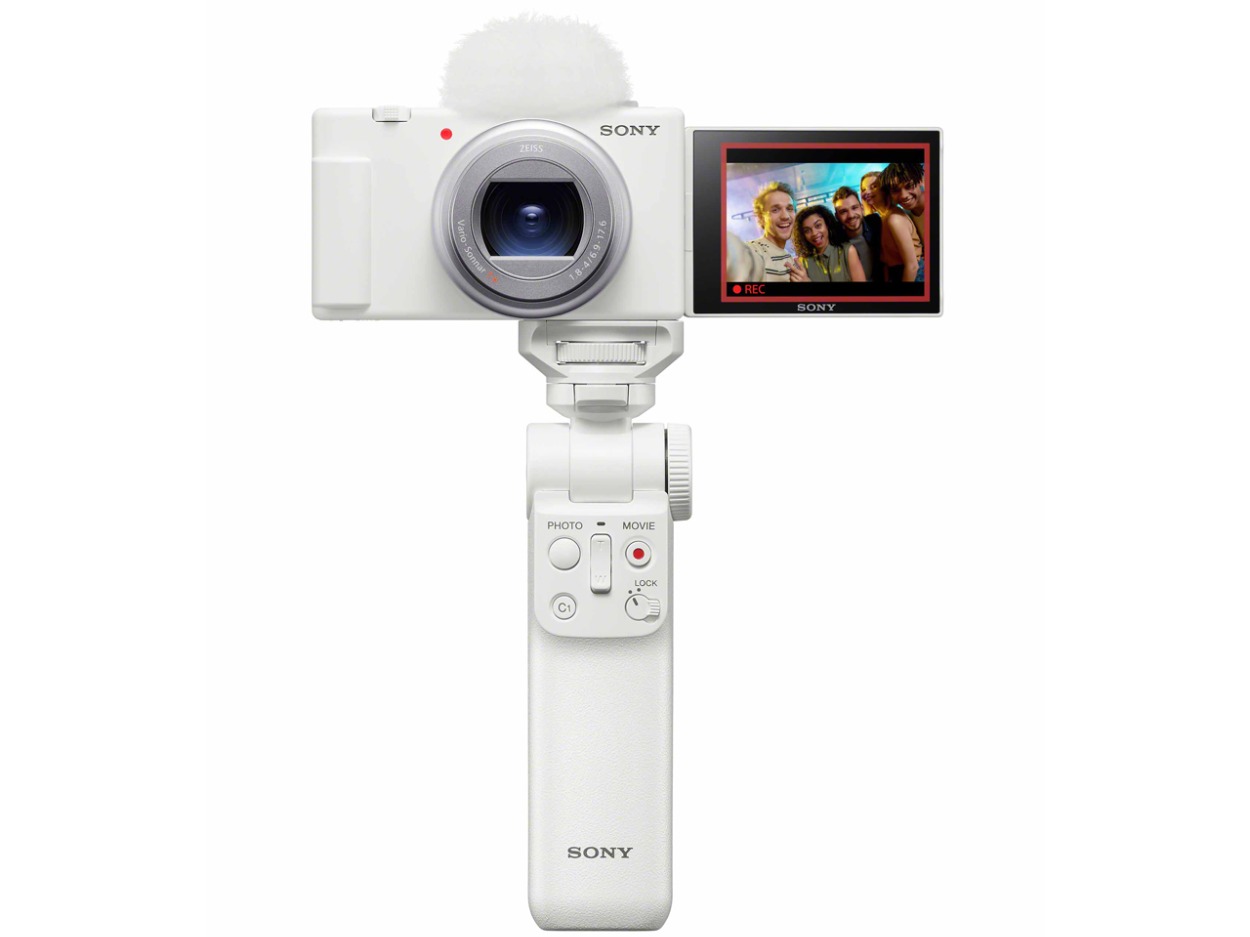 SONY VLOGCAM ZV-1M2G シューティンググリップキット ホワイト