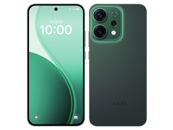 OPPO Reno14 5G 12G+256G SIMフリー ルミナスグリーン